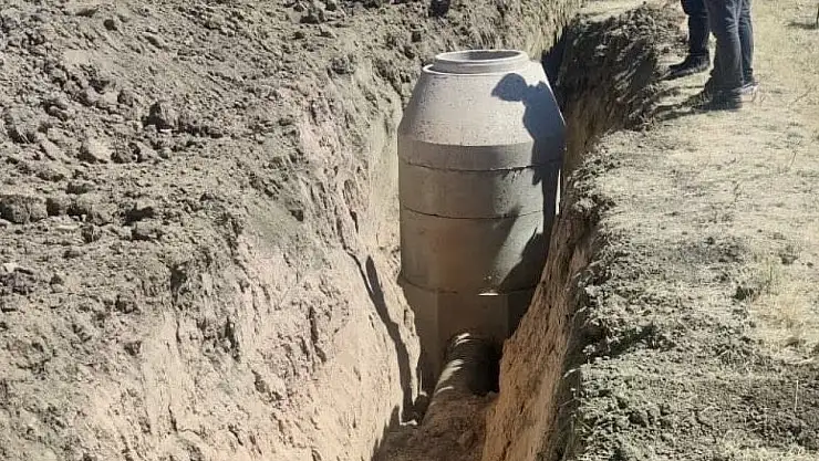 Muş'ta Tabanlı Köyü'nde Kanalizasyon Altyapısı Yenileme Çalışmaları Devam Ediyor