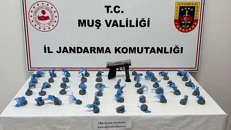 Muş'ta uyuşturucu operasyonu