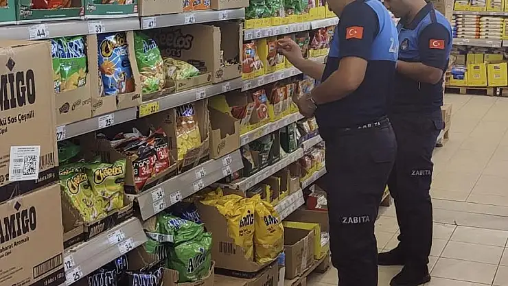 Muş'ta Zabıta Ekipleri Zincir Marketlere Denetim Uyguladı