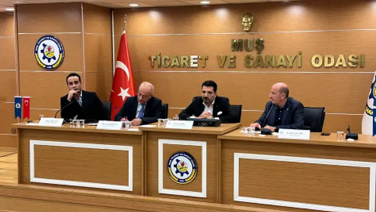Muş TSO'da KOSGEB Bilgilendirme Toplantısı Düzenlendi
