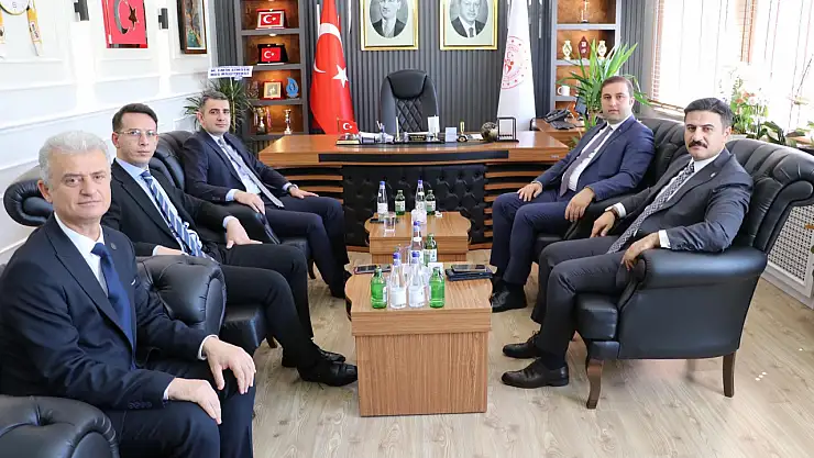 Muş Vali Yardımcılarından Gençlik ve Spor İl Müdürü Yusuf Kılıç'a Hayırlı Olsun Ziyareti