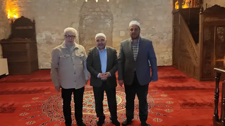Muş ve Siirt Müftüleri Tarihi Ulu Camii'ni Ziyaret Etti