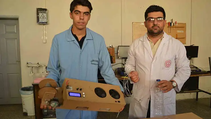 Muşlu öğrenci pet şişeden piknik sepeti ile Türkiye üçüncüsü oldu