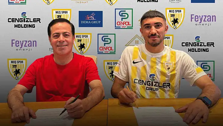 Muşspor, Ozan Resuloğlu ile sözleşme imzalayarak kadrosunu güçlendirdi