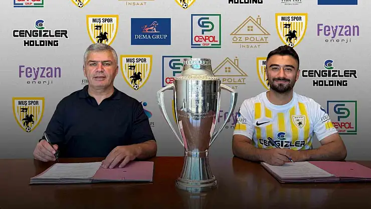 Muşspor, savunma oyuncusu İlker Günaslan ile yeni sezonda da anlaştı