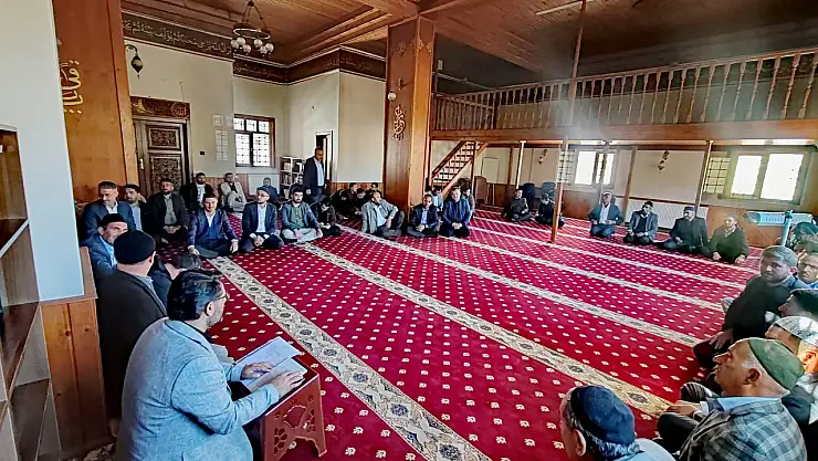 Mutki İlçe Müftülüğünde Aylık Mutat Toplantı Gerçekleştirildi