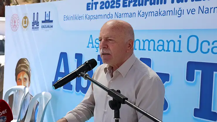 Narman'da Ablak Taşı Aşıklar Buluşması Gerçekleşti