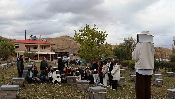 Narman'da gençler arıcılık kursunu tamamlayarak sertifika aldı, organik bal üretimini öğrendi