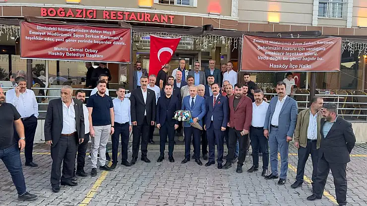 Nevşehir İl Emniyet Müdürü Serkan Karaman Onuruna Veda Yemeği Düzenlendi
