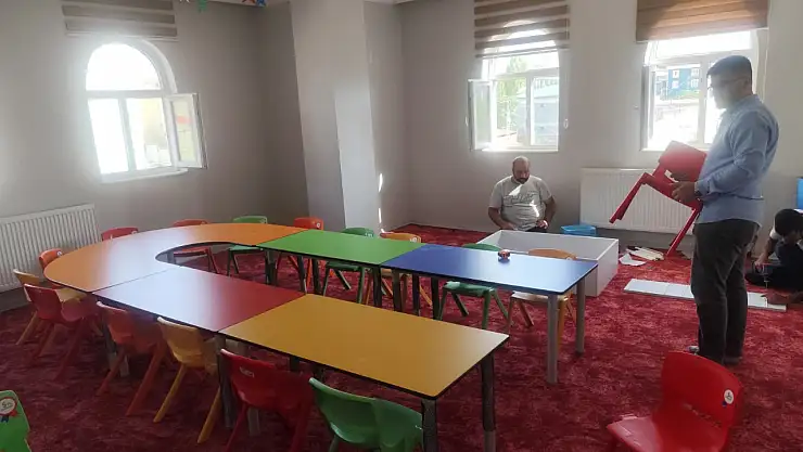 Öğrenciler için Doğubayazıt'ta Kur'an kursu hazırlıkları tamamlanıyor