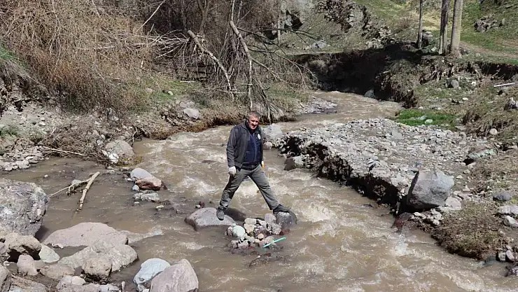Oltu Çatalsöğüt'te köprü talebi