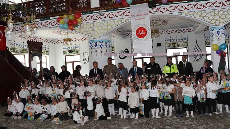 Oltu'da 4-6 Yaş Kur'an Kurslarında Bed-i Besmele Coşkusu Başladı