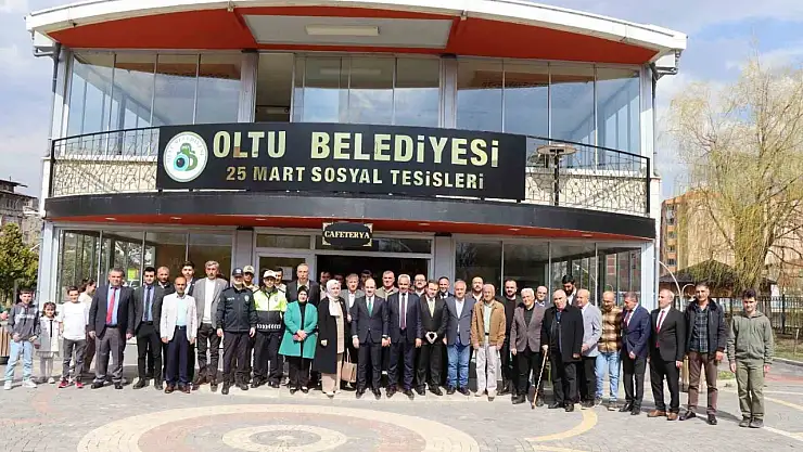 Oltu'da bayram coşkusu sosyal tesislerde buluştu