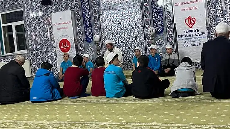 Oltu Müftülüğü'nde Geleneksel Sabah Namazı Buluşması Gerçekleştirildi