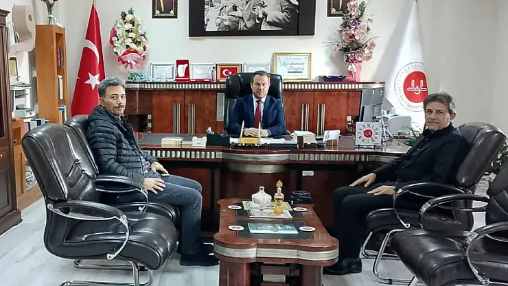 Oltu MYO Müdüründen İlçe Müftüsüne İade-i Ziyaret