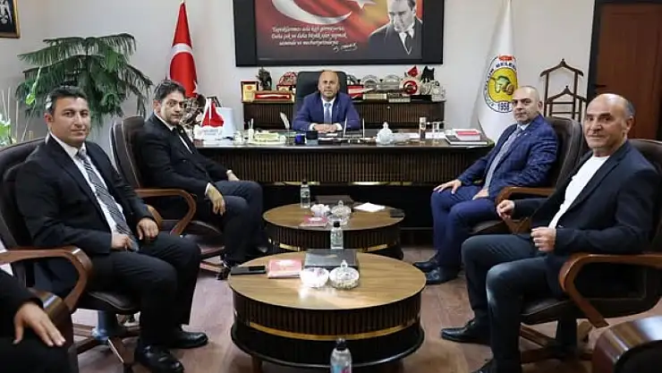 Olur Belediyesi, Erzurum Ticaret Borsası Heyetini Ağırladı