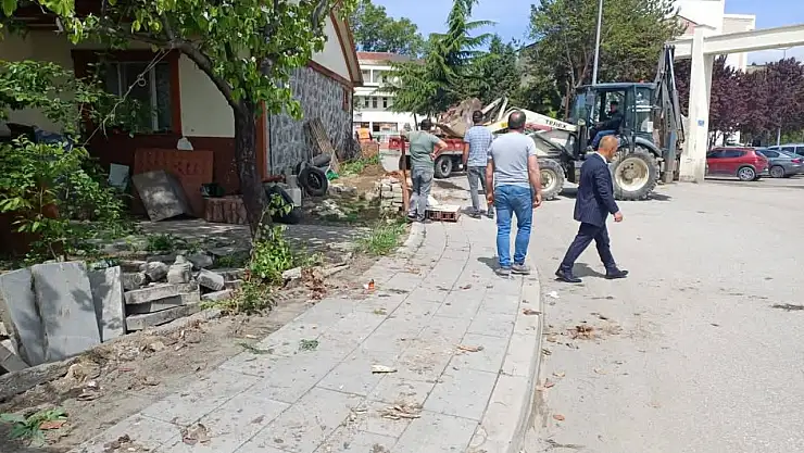 Olur Belediyesi, Estetik Değişim İçin Çalışmalarını Sürdürüyor