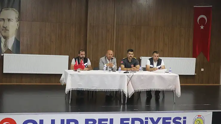 Olur'da İstişare Toplantısı: Yerel Yönetim ve Halk Arasında İşbirliği Güçleniyor