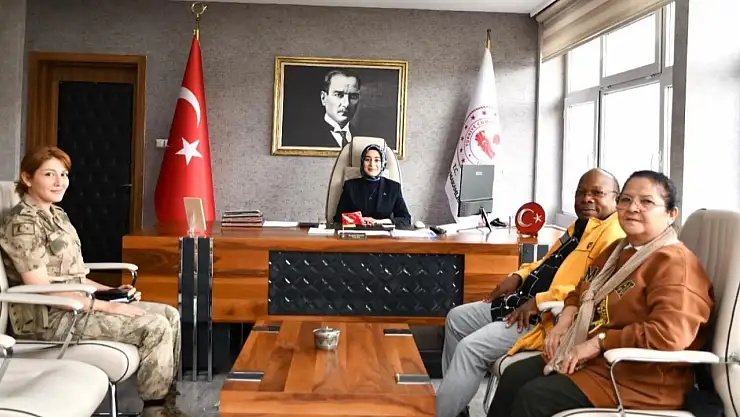 Olur Kaymakamı Kalkan, Nijeryalı akademisyenleri ağırladı ve bölgenin değerlerini tanıttı