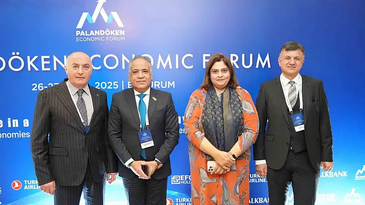 Pakistanlı Ticaret Yetkilisi Erzurum'da Ekonomik İlişkileri Değerlendirdi