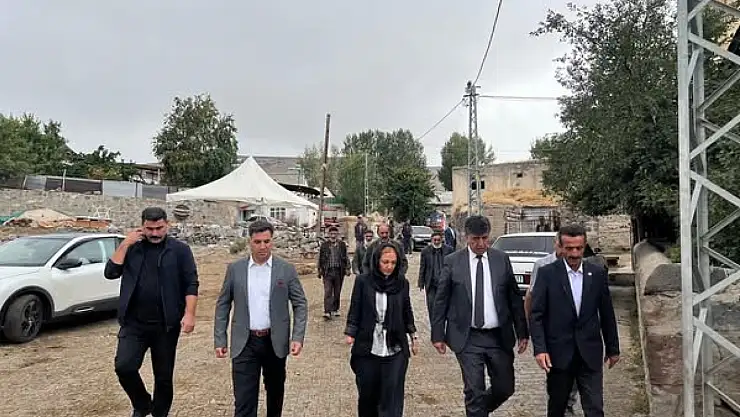 Pasinler Porsuk Köyü'nde Afet Bölgesinde İncelemeler Yapıldı