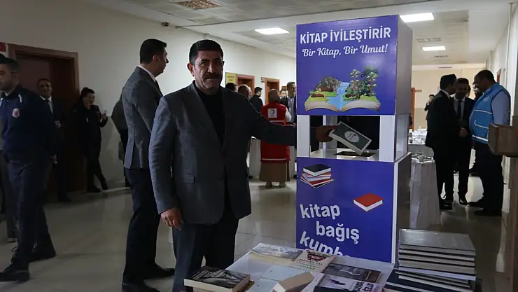 Patnos Adliyesi'nden hükümlülere umut olacak kitap seferberliği