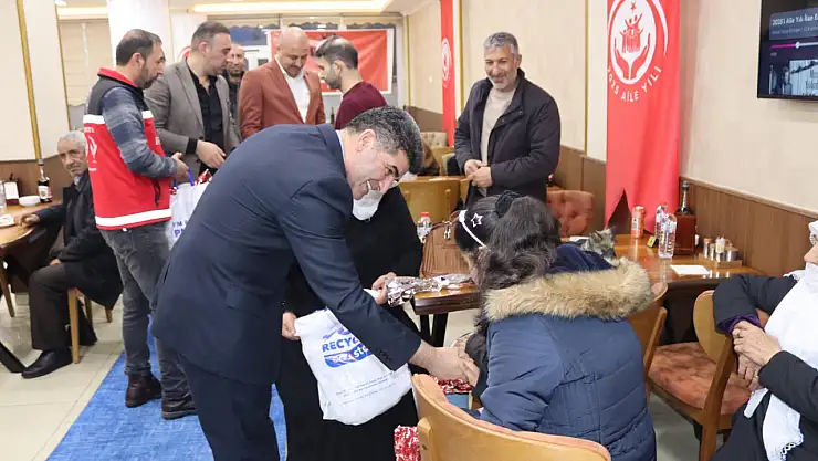 Patnos'ta aile yılına özel vefa buluşması