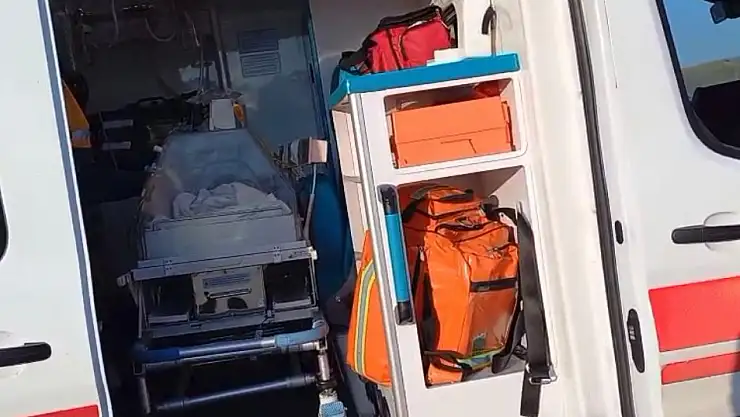 Patnos'ta doğan prematüre bebek tedavi için Ankara'ya sevk edildi