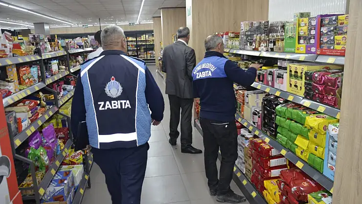 Patnos'ta market ve fırınlara sıkı denetim!