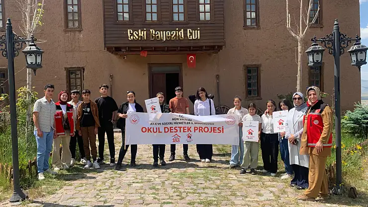 Patnos'ta sosyal hizmet merkezinden eğitici gezi