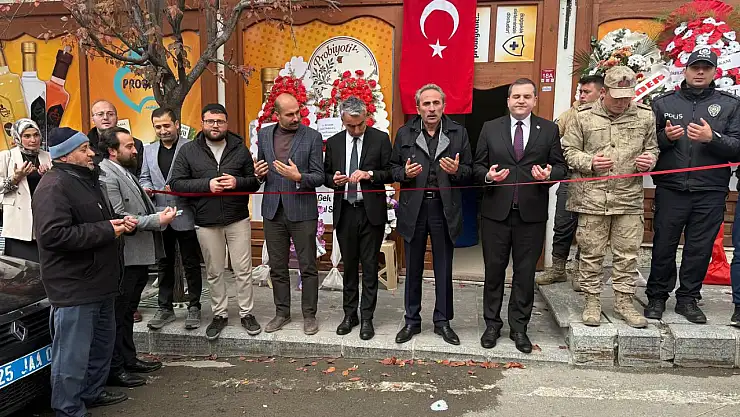 Pazaryolu'nda Doğal Sirke İmalat Tesisi Açıldı