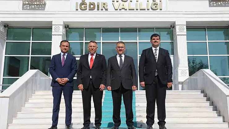 Prof. Dr. Ekrem Gürel'den Iğdır Valisi'ne İlk Ziyaret ve İkili İş Birlikleri Vurgusu