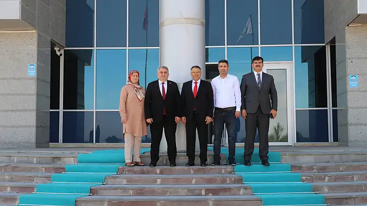 Rektörlerden iş birliği ziyareti Tarım projeleri ve bölgesel kalkınma hedefleri masaya yatırıldı