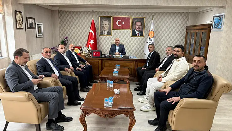 Sağlık-Sen Heyetinden AK Parti Kars İl Başkanlığı'na Ziyaret