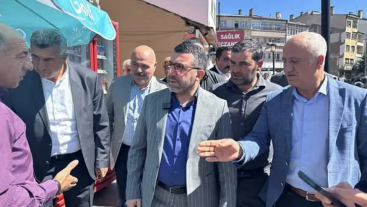 Sarıkamış'ta Esnaf Ziyareti: Milletvekili Adem Çalkın ve Ak Parti Heyeti Esnafla Buluştu