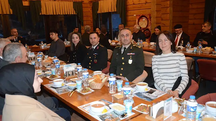 Sarıkamış'ta şehit aileleri ve gaziler için anlamlı iftar programı