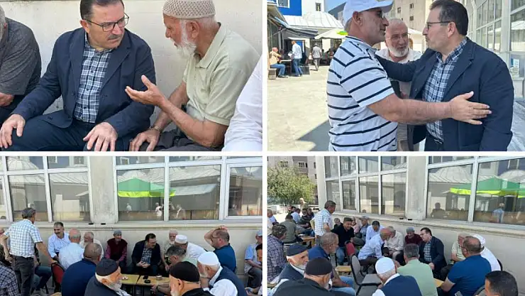 Selami Altınok Zahit Kotku Camii'nde Vatandaşlarla Hasbihal Etti