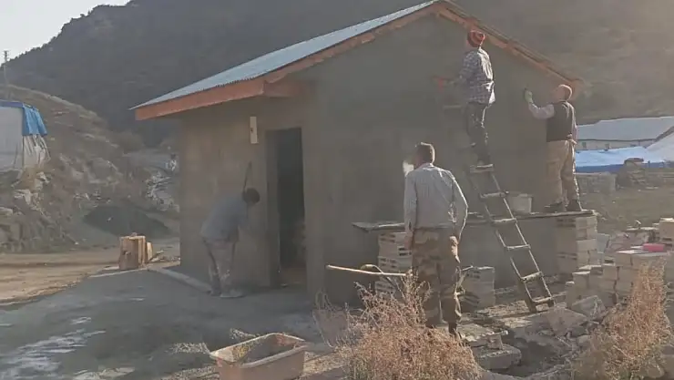 Şenkaya Belediyesi Aydoğdu Mahallesi'ne Yeni Morg Binası Kazandırdı