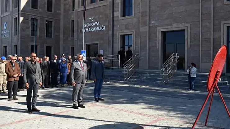 Şenkaya'da 19 Ekim Muhtarlar Günü Kutlandı