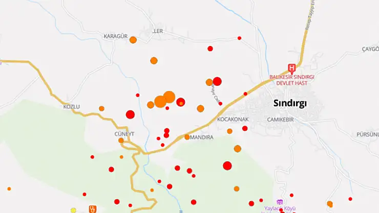 Son Dakika: Balıkesir'de 4.8 büyüklüğünde deprem