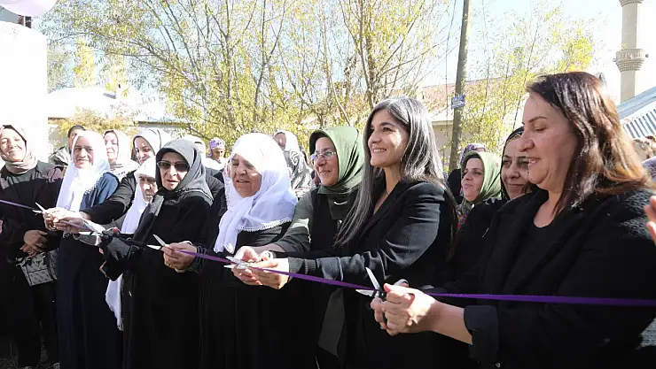 Sosin Kadın Dayanışma Merkezi Kadınların Hizmetine Açıldı