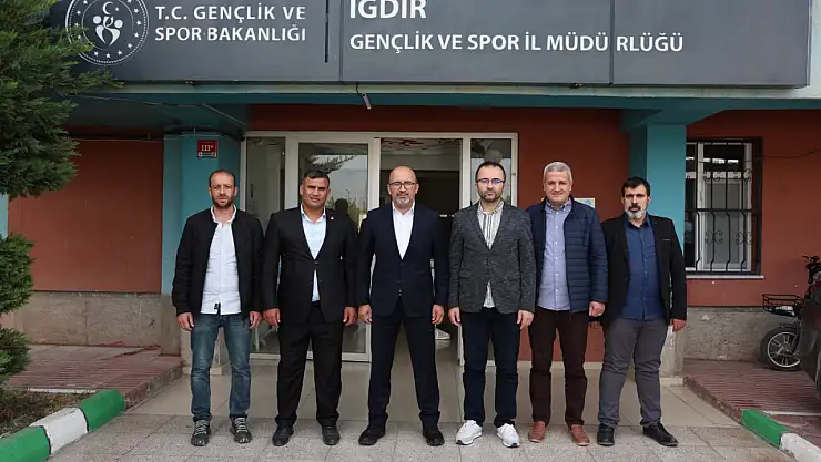 Spor Hizmetleri Genel Müdür Yardımcısı Hakan BEBEK, Iğdır Gençlik ve Spor İl Müdürlüğünü Ziyaret Etti