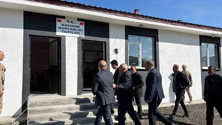 Susuz'da Yeni Taziye Evi Açıldı, Köy Halkı Bir Araya Geldi