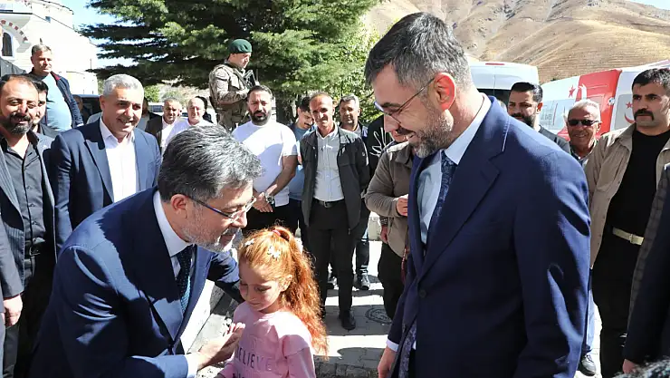 Bitlis, Tarım ve Orman Bakanı İbrahim Yumaklı'yı ağırladı
