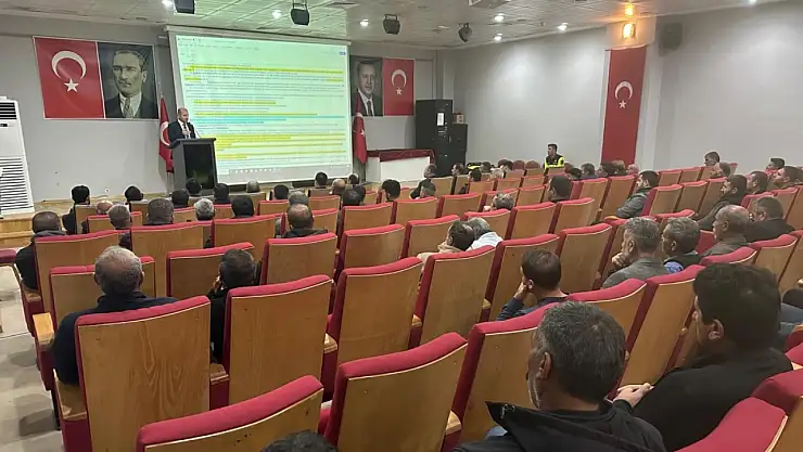 Taşımalı Eğitim Kapsamında Servis Şoförlerine Eğitim Verildi