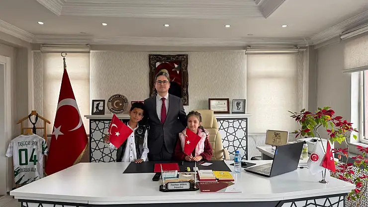 Taşlıçay'da kaymakamlık görevini çocuklar üstlendi
