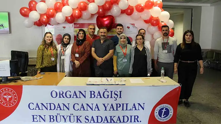 Tatvan Devlet Hastanesi'nde Organ Bağışı Haftası Farkındalık Etkinliği Düzenlendi