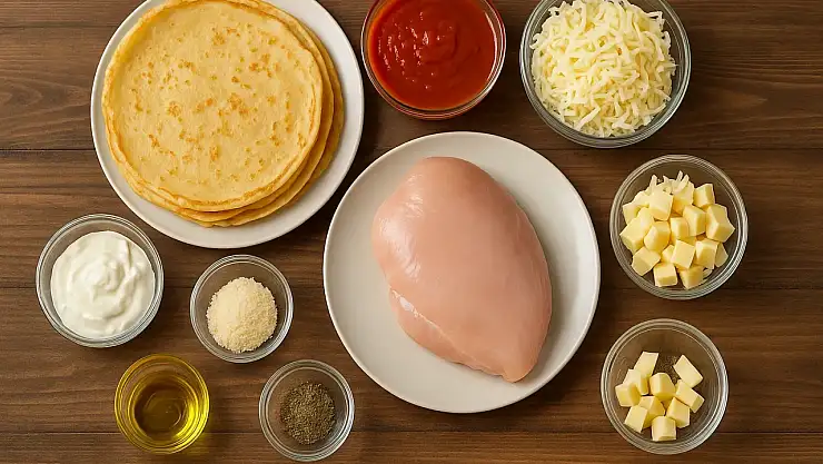 Tavuklu Krep Lazanya nasıl yapılır? Gelinim Mutfakta Tavuklu Krep Lazanya tarifi