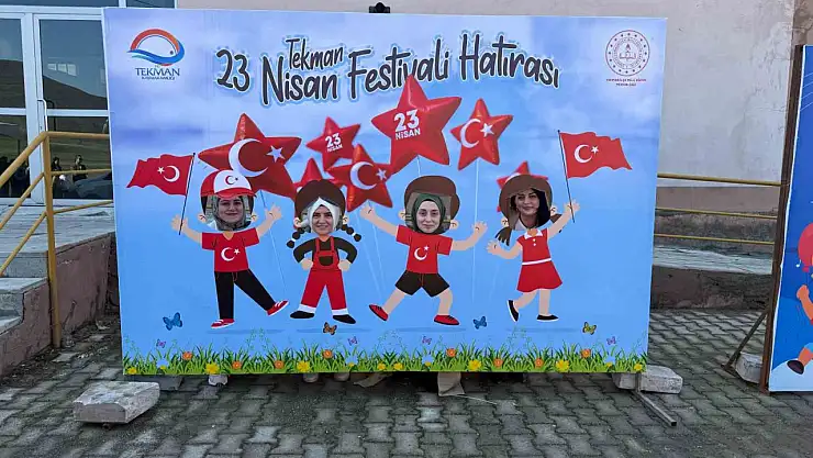 Tekman'da 23 Nisan Çocuk Festivali Coşkuyla Kutlandı!