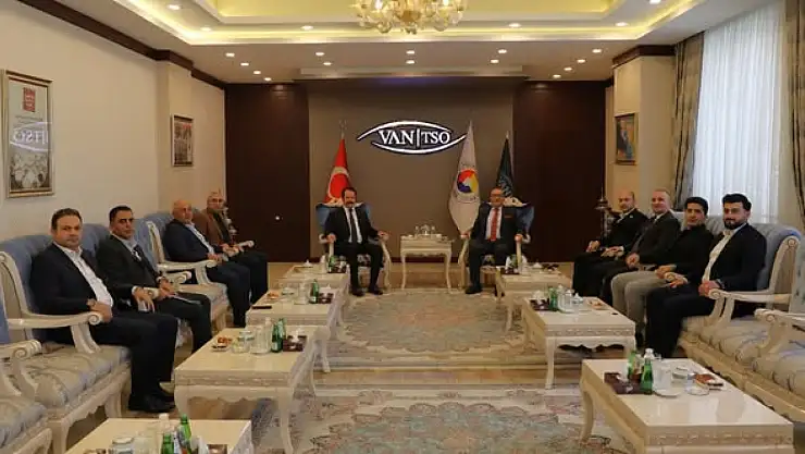 TESİAD Federasyonu'ndan Van TSO'ya Nezaket Ziyareti